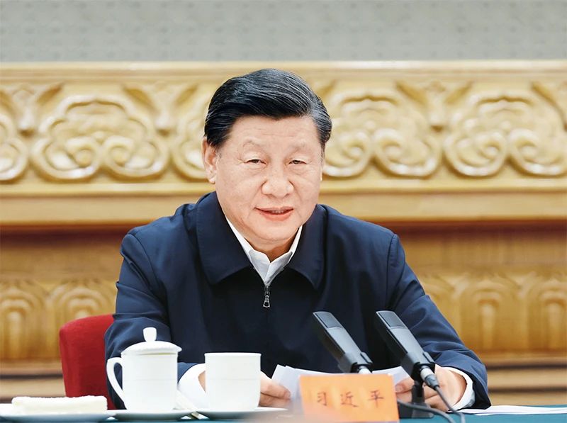 （图说：2022年7月29日至30日，中央统战工作会议在北京召开。中共中央总书记、国家主席、中央军委主席习近平出席会议并发表重要讲话。 新华社记者 姚大伟/摄）